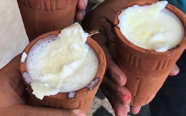 Kulhad Lassi – traditional Rajasthani food