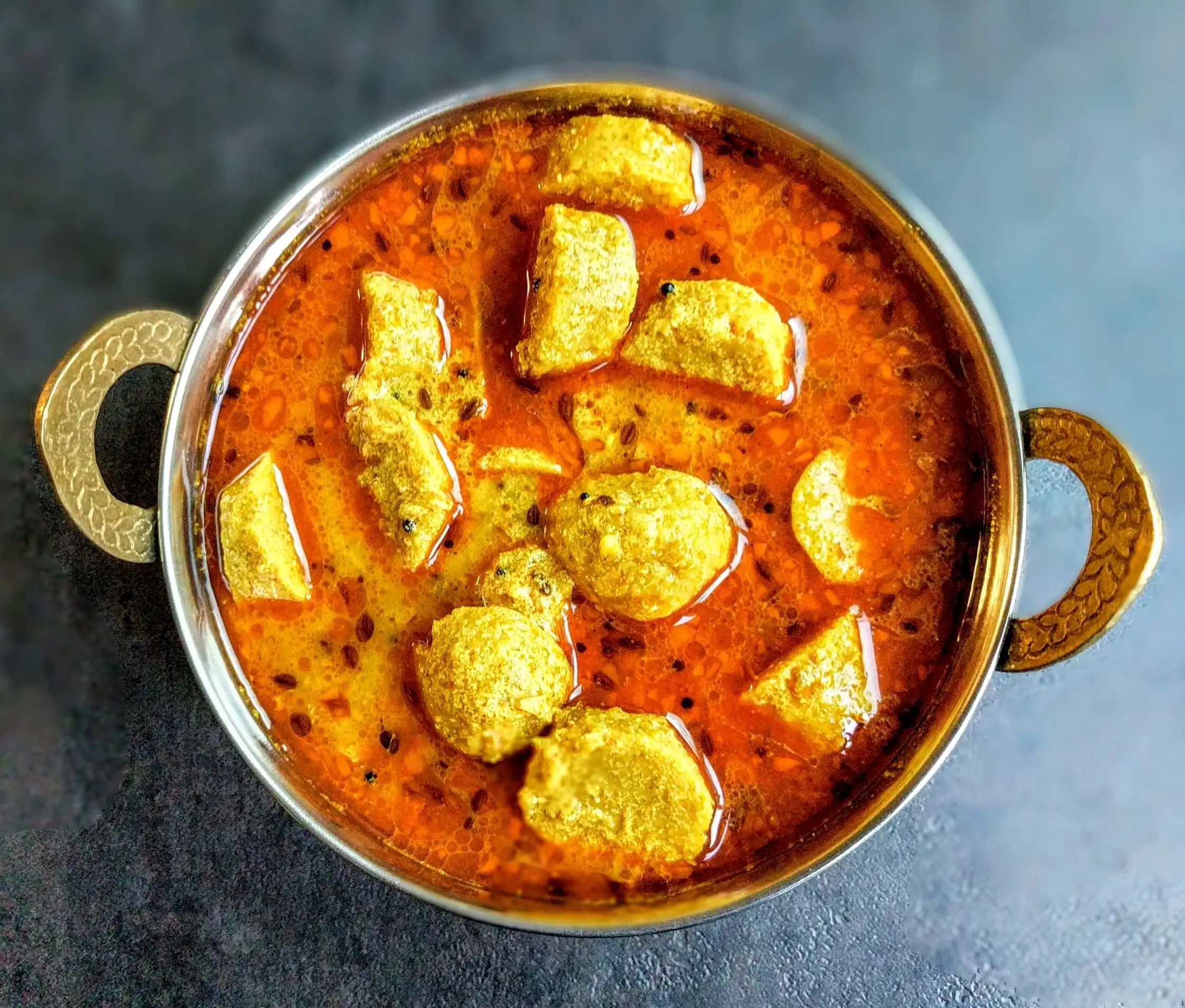 Gatte ki Sabzi – traditional Rajasthani food